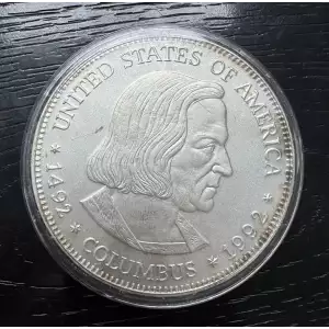 500 Gram Christopher Columbus Silver Round