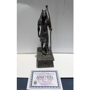 Anubis Lord of the Underworld 925 Silver Statue (2)