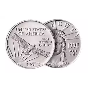 Any Year 1/10 oz American Platinum Eagle Coin