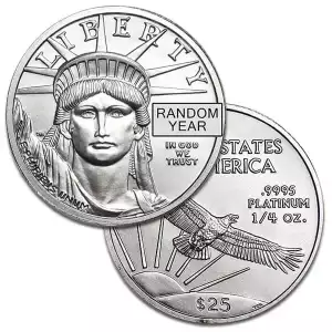 Any Year 1/4 oz American Platinum Eagle Coin