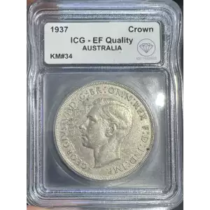 AUSTRALIA Silver CROWN