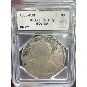 BOLIVIA Silver 8 REALES