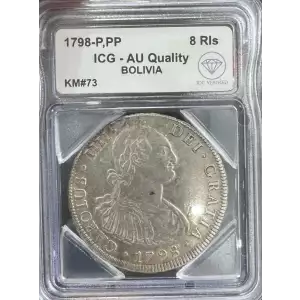 BOLIVIA Silver 8 REALES