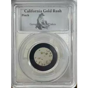 California Gold Rush Pinch of Genuine Gold Flakes (2)