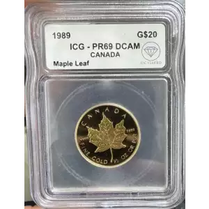 Canada 1/2 oz Gold Maple Leaf