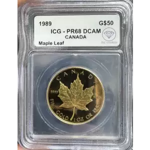 Canada 1oz Gold Maple Leaf