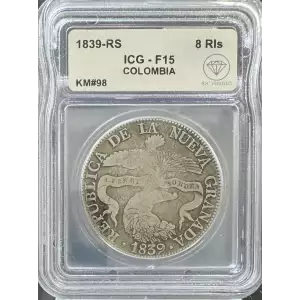 COLOMBIA Silver 8 REALES