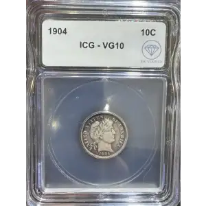 Dimes---Barber 1892-1916 -Silver- 1 Dime