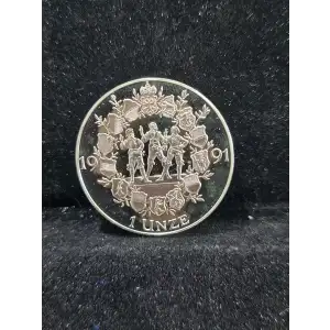 Fiji Turtle, Animals 1 oz Round (PR-Z2) [DUPLICATE for #547668] (2)