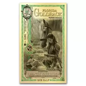 Florida 1/2 Goldback Note (2025 Alpha)