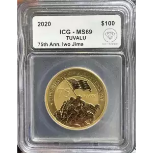 Gold Iwo Jima 75th Anniversary