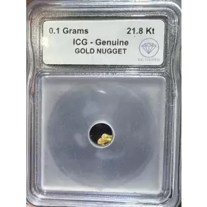 Gold Nugget 0.1 Gram