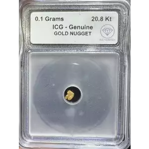 Gold Nugget 0.1 Gram (2)