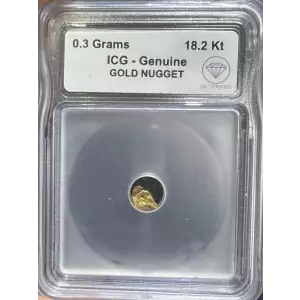 Gold Nugget 0.3 Gram