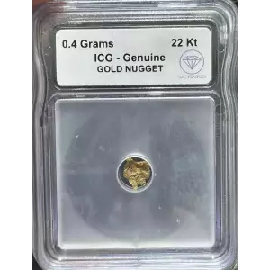 Gold Nugget 0.4 Gram