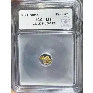 Gold Nugget 0.8 Gram (2)