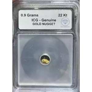 Gold Nugget 0.9 Gram