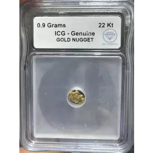 Gold Nugget 0.9 Gram