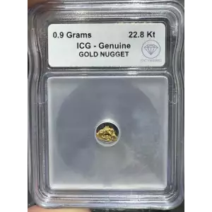 Gold Nugget 0.9 Gram