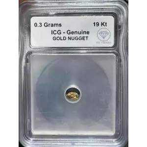 Gold Nugget 0.3 Gram