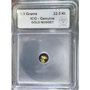 Gold Nugget 0.3 Gram