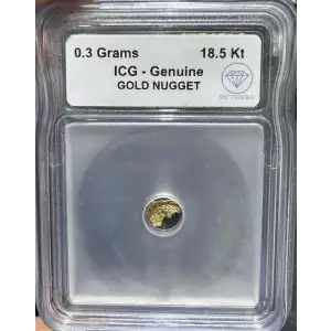 Gold Nugget 0.4 Gram