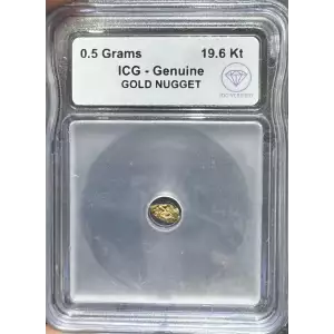 Gold Nugget 0.5 Gram