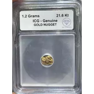 Gold Nugget 1.2 Gram