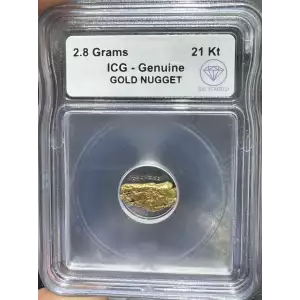 Gold Nugget 2.8 Gram