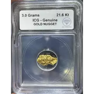 Gold Nugget 3 Gram