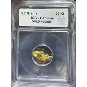 Gold Nugget 5.7 Gram