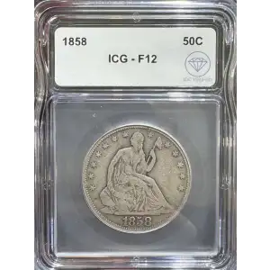 Half Dollars---Liberty Seated 1839-1891 -Silver- 0.5 Dollar