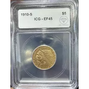 Half Eagles---Indian Head 1908-1929 -Gold- 5 Dollar