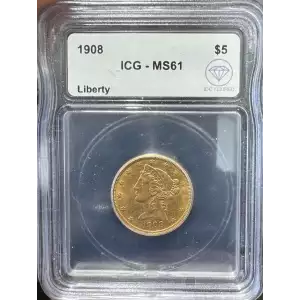 Half Eagles---Liberty Head 1839-1908 -Gold- 5 Dollar