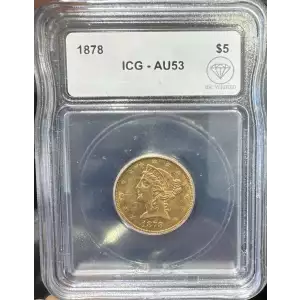 Half Eagles---Liberty Head 1839-1908 -Gold- 5 Dollar