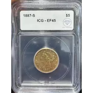 Half Eagles---Liberty Head 1839-1908 -Gold- 5 Dollar