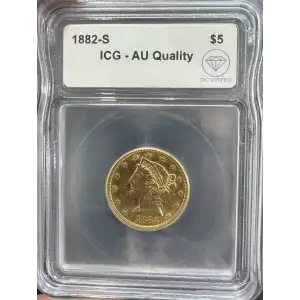 Half Eagles---Liberty Head 1839-1908 -Gold- 5 Dollar