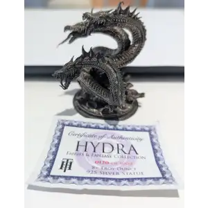 Hyrdra Faires & Fantasy Collection 925 Silver Statue (3)