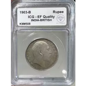 INDIA-BRITISH Silver RUPEE