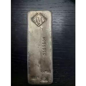 JM Silver Bar w/out cert