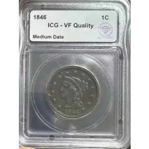 Large Cents - Braided Hair Cent (1839-1857)