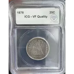 Liberty Seated Quarter Dollar