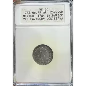 MEXICO Silver 1/2 REAL