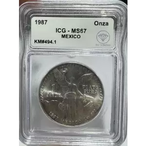 MEXICO Silver ONZA (Troy Ounce of Silver)