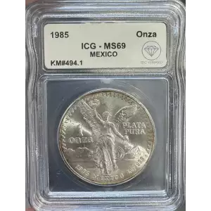 MEXICO Silver ONZA (Troy Ounce of Silver)