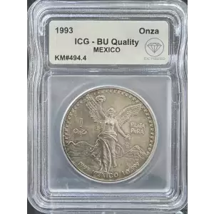 MEXICO Silver ONZA (Troy Ounce of Silver)