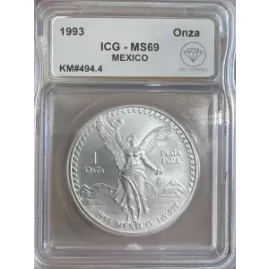 MEXICO Silver ONZA (Troy Ounce of Silver) (2)