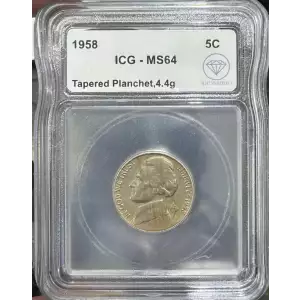 Nickel Five Cent Pieces-Jefferson