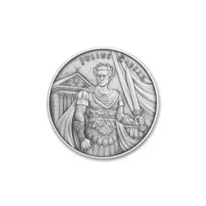 Niue 1-oz Silver Legendary Warriors – Julius Caesar (2)