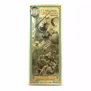 Oklahoma 100 Goldback Note (2025 Alpha Series) Limited 1st Edition